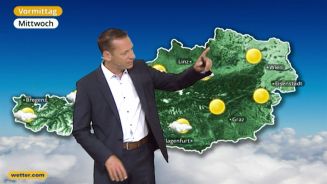 Das Wetter in Österreich am 12. Juli 2017