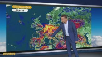 Das Wetter in Europa am 29. Mai 2017