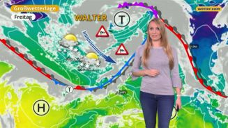 Das Wetter in Europa am 6. Dezember 2017