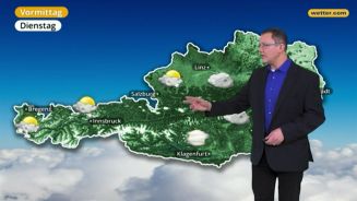 Das Wetter in Österreich am 2. Januar 2018