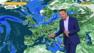 Das Wetter in Europa am 17. November 2017