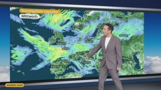 Das Wetter in Europa am 1. März 2017