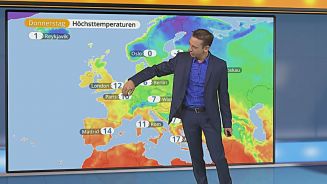 Das Wetter in Europa am 03. Februar 2016