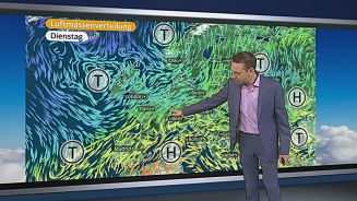 Das Wetter in Europa am 29. März