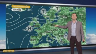 Das Wetter in Europa am 16. Juli 2016
