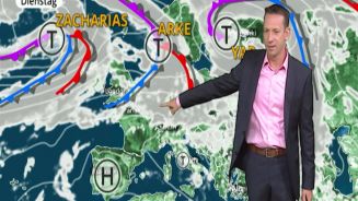 Das Wetter in Europa am 10. Oktober 2017
