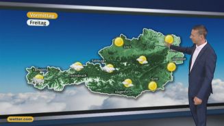 Das Wetter in Österreich am 19. Mai 2017
