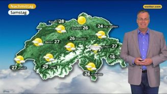 Das Wetter in der Schweiz am 19. April 2018