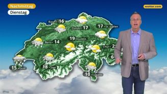 Das Wetter in der Schweiz am 8. April 2018