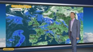 Das Wetter in Europa am 15. April 2017