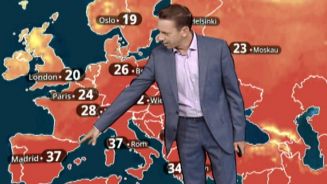 Das Wetter in Europa am 10. Juli 2016
