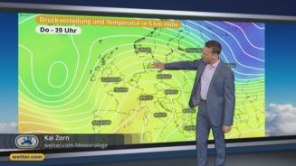 Das Wetter in Europa am 30. März 2017