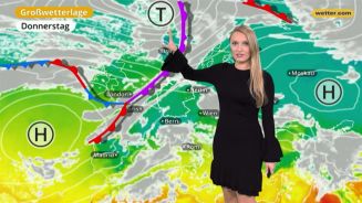 Das Wetter in Europa am 8. November 2017