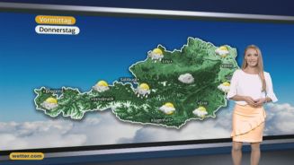 Das Wetter in Österreich am 25. Mai 2017