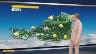 Das Wetter in Österreich am 09. September 2016