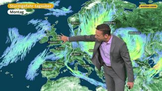 Das Wetter in Europa am 30. Oktober 2017