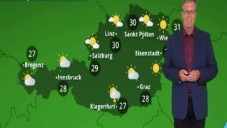 Das Wetter in Österreich am 3. Juni 2018
