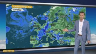 Das Wetter in Europa am 03. Juni 2017