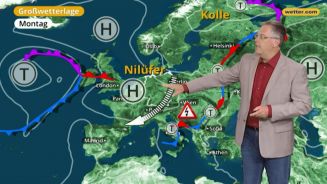 Das Wetter in Europa am 20. August 2017