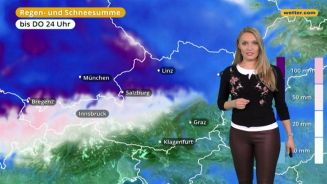Das Wetter in Österreich am 4. Januar 2018