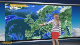 Das Wetter in Europa am 27. Oktober 2016