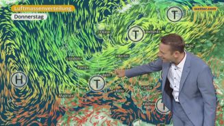 Das Wetter in Europa am 14. September 2017
