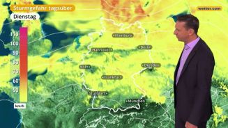 Das Wetter in Deutschland am 24. April 2018