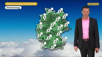 Das Wetter in Deutschland am 8. März 2018