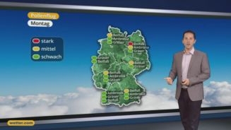 Das Wetter in Deutschland am 22. August 2016