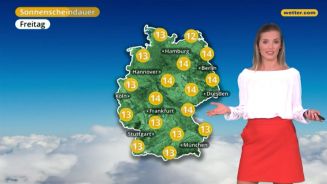 Das Wetter in Deutschland am 20. April 2018