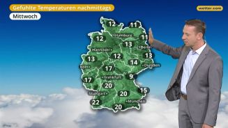 Das Wetter in Deutschland am 11. Oktober 2017
