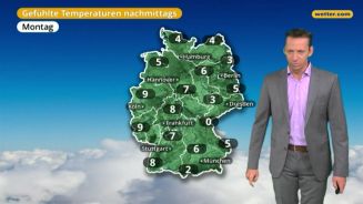 Das Wetter in Deutschland am 30. Oktober 2017